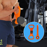Kettlebell Weight Grip Workout Gym Dumbells Clamp - Front View