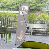 X Banner Stand 180 x 90cm Portable Display - Front View