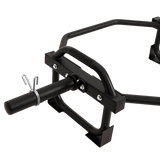 Barbell Olympic Trap Bar Hex Shrug Deadlift - Rear View