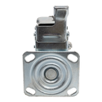 Castor Wheels 4 x 6" 150mm Swivel Silent Caster 2 Brakes 800KG