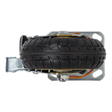 Castor Wheels 4 x 6 150mm Swivel Silent Caster 2 Brakes 800KG