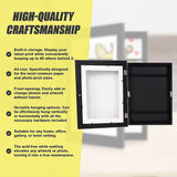 A4 Wooden Picture Frame For 50 Artworks Kids Art Display - Extra Image