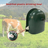 4L Water Trough Bowl with Automatic Float Valve - Low Angle