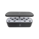 Hydroponics Growing System Indoor Germination Kit 12 Pods Home Gardening LED - Top-Down View