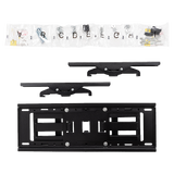 TV Bracket Wall Mount 32-70in Full Motion Swivel LCD LED - Rear View
