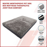 95x70cm Orthopedic Pet Dog Bed Mattress Therapeutic Joint Pain Comfort - Side View