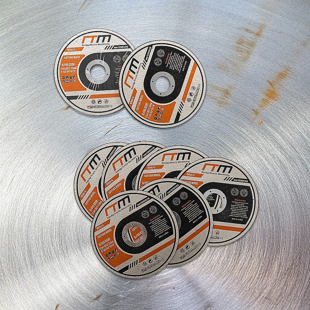 100 x Cutting Discs 125mm 5 Angle Grinder Disc Metal Cut Off Wheel Thin