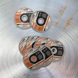 100 x Cutting Discs 125mm 5 Angle Grinder Disc Metal Cut Off Wheel Thin - Close-Up Angle