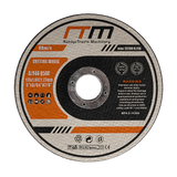 100 x Cutting Discs 125mm 5 Angle Grinder Disc Metal Cut Off Wheel Thin - Close-Up Angle