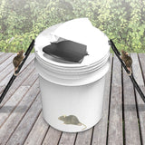 2 x Flip N Slide Bucket Lid Mouse Rat Trap Automatic Mouse Trap With Ladder Reusable - Close-Up Angle