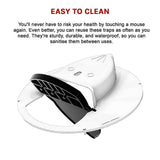 2 x Flip N Slide Bucket Lid Mouse Rat Trap Automatic Reusable