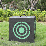 Archery 3D Targets High Density Foam 40cm Cube Bow Arrow Shooting Practice - Front View