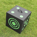 Archery 3D Targets High Density Foam 40cm Cube Bow Arrow Shooting Practice - Side View