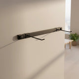 Wall Yoga Mat Gym Storage Rack Gymnastics - Front View