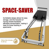 Pilates Reformer Machine Foldable Gym - Low Angle