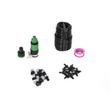 10m Irrigation Hose Garden Kit - Top-Down View