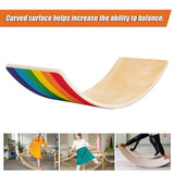 Wooden Wobble Balance Board for Kids Toddlers Adults - Extra Image