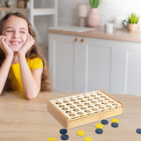 Classic Kids Toy Family Board Game Educational Children Gifts - Rear View