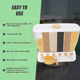 6 Grids Dispenser Storage Container Rice Cereal Beans Grain - Extra Image