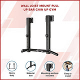 Ceiling Wall Joist Mount Pull Up Bar Chin Up Gym - Side View