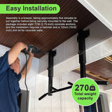 Ceiling Wall Joist Mount Pull Up Bar Chin Up Gym - Extra Image