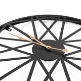 Wrought Iron Outdoor Clock - 45-Degree Angle