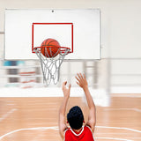 Heavy Duty Metal Pro Basketball Net Highly Durable Chain - Front View