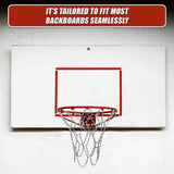 Heavy Duty Metal Pro Basketball Net Highly Durable Chain - Close-Up Angle