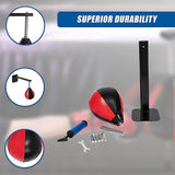 Speed Bag Boxing Punching Bag Wall Mount Reflex Training - Low Angle