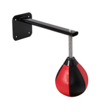 Speed Bag Boxing Punching Bag Wall Mount Reflex Training - Side View