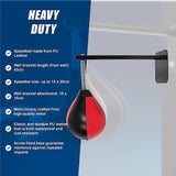 Speed Bag Boxing Punching Bag Wall Mount Reflex Training - Extra Image