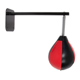 Speed Bag Boxing Punching Bag Wall Mount Reflex Training - Top-Down View