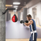 Speed Bag Punching Boxing Bag Wall Mount Reflex Training - Front View