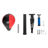 Speed Bag Punching Boxing Bag Wall Mount Reflex Training - Top-Down View