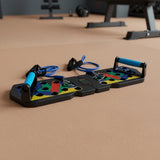 Push Up Board Rack System 13-in-1 Body Building Exercise Workout Tools - Front View