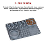 Pet Licking Mat Bite Resistant Non-Slip Slow Feeder - Extra Image