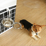 Wall Mounted Dog Bowl Adjustable Height Pet Feeder - Extra Image
