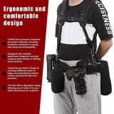 Electronics Accessories Bundle Waistband Shoulders Strap Kit SLR/DSLR Cameras - Low Angle