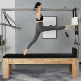 Pilates Trapeze Table Home Gym Train Equipment Machine - Front View