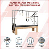 Pilates Trapeze Table Home Gym Train Equipment Machine - Side View
