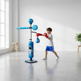 Kids Boxing Punching Fitness - 45-Degree Angle