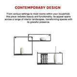 Floating Shelves Retro Industrial Ledge Black Metal Display Stand - Extra Image