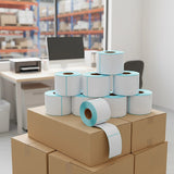 All Sizes Premium Quality Barcode POS, Label, Sticker, Price tag, Direct Thermal - Close-Up Angle