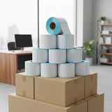 All Sizes Premium Quality Barcode POS, Label, Sticker, Price tag, Direct Thermal - Close-Up Angle