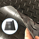 Garage Floor Mat Diamond Plate PVC Vinyl Flooring Rolls Non-Slip 2.5mm Thick - Front View