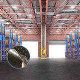 Garage Floor Mat Diamond Plate PVC Vinyl Flooring Rolls Non-Slip 2.5mm Thick - Rear View