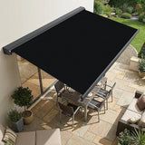 4.0m x 3.0m Retractable Folding Arm Awning Heavy Duty Full Cassette Motorised - Front View
