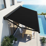 5.5m x 3.0m Retractable Folding Arm Awning Heavy Duty Full Cassette Motorised, image 4