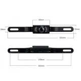 120 Degrees Camera Mirror Car Rear View Reverse Night Vision Parking System Kit