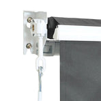 Outdoor Folding Arm Awning Retractable Sunshade Canopy Grey 3.0m x 2.5m, image 4